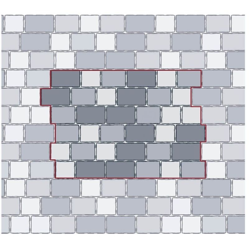 Тротуарная плитка STEINGOT Новый город Штайн Блэк Верхний прокрас 60 мм