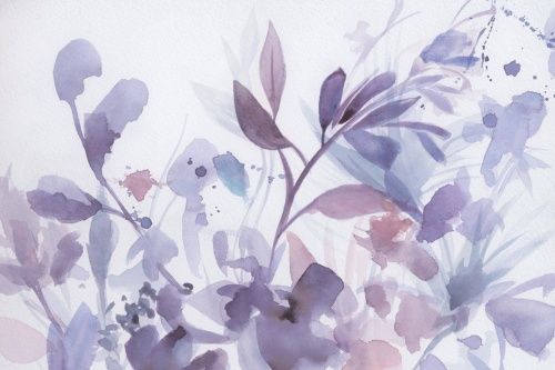 Фреска Акварельный гербарий-2