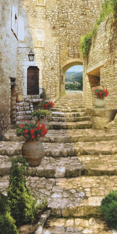 Фреска Старая улица Art.3201