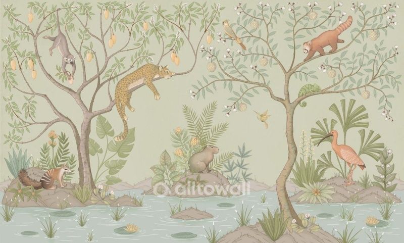 Фреска Фауна-4