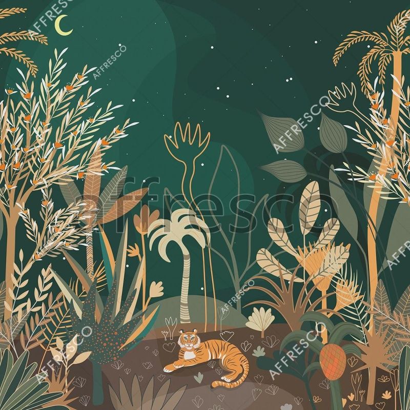 Фреска Лето в тропиках, арт. ID139447