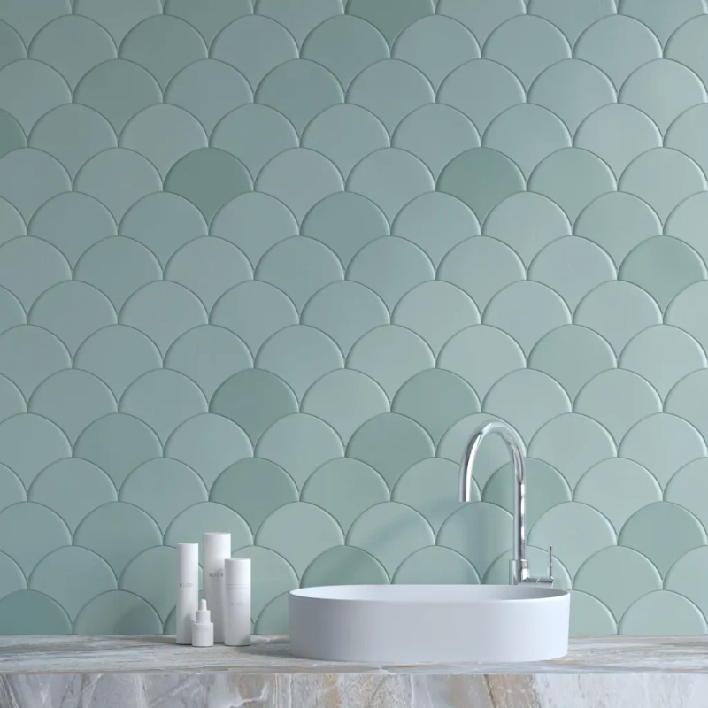 Керамическая плитка Carmen Ceramica Art Escamas 15,5х17