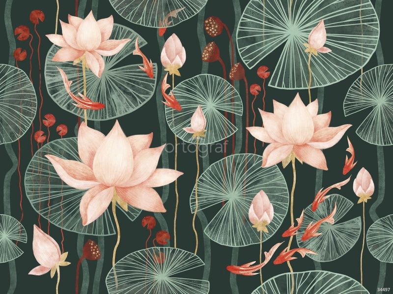 Фреска Сказочные нимфы Art.34497