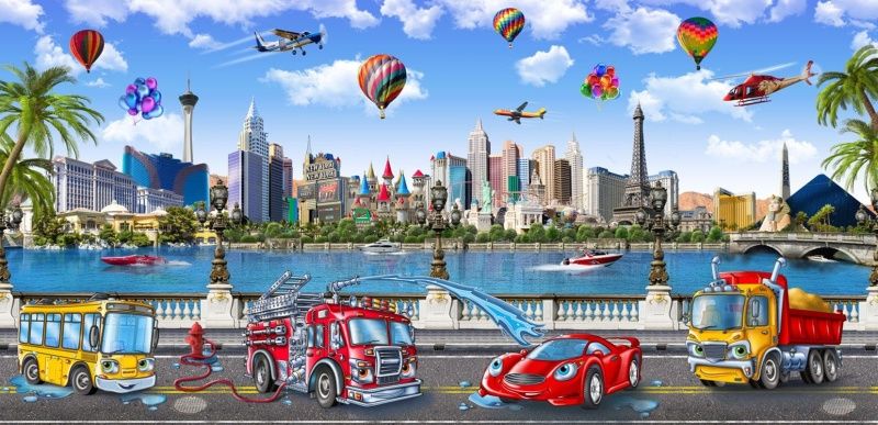 Фреска Детские B040