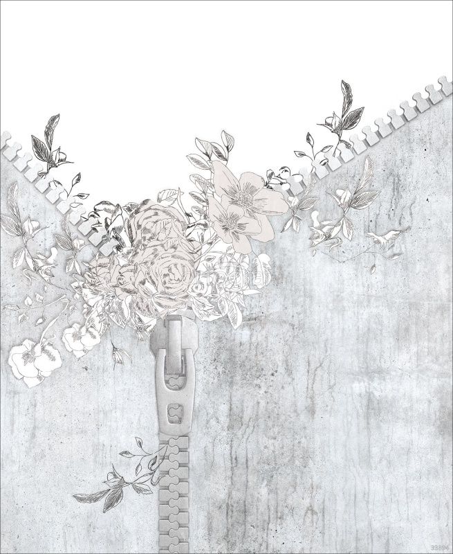 Фреска Цветочная стена Art.33894
