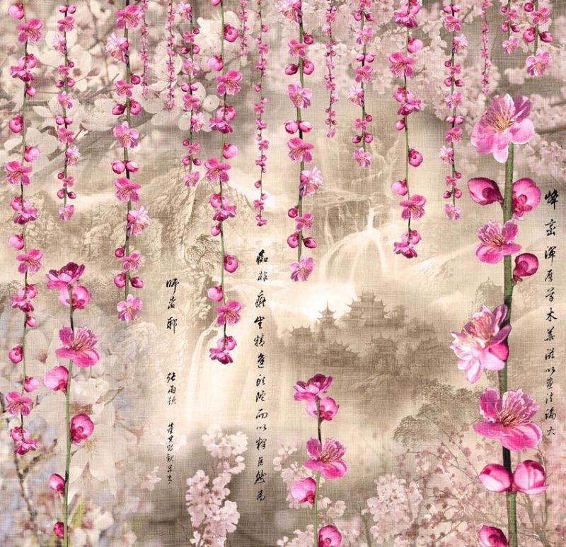 Фреска Цветы, цветочная коллекция арт. f_413