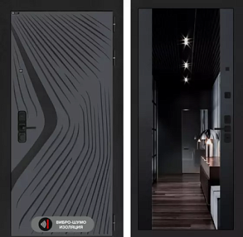 Входная дверь Леолаб с Зеркалом тонированным Максимум