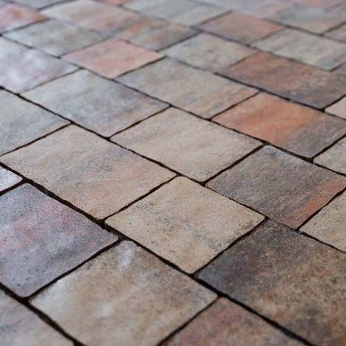 Тротуарная плитка STEINGOT Старый город Штайн Ферро Верхний прокрас 60 мм