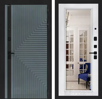 Входная дверь Кредор с Зеркалом Фацет