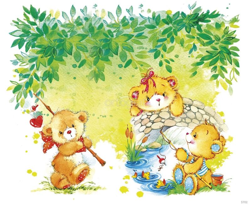 Фреска Рыбалка Art.5702