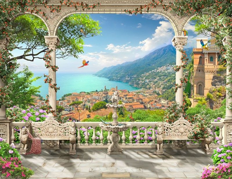 Фреска Современный Графический Дизайн 44562