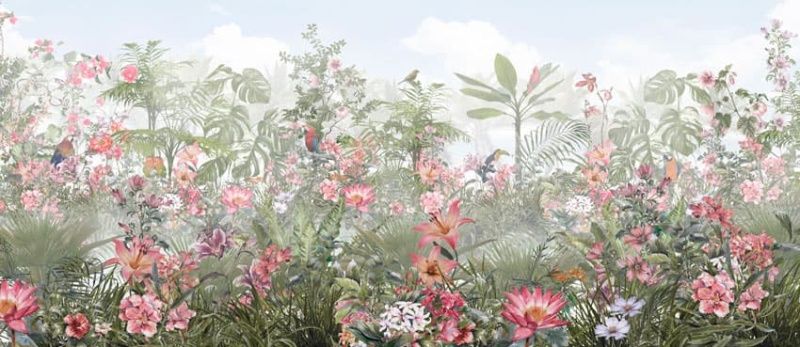 Фреска Цветы, цветочная коллекция арт. f_418