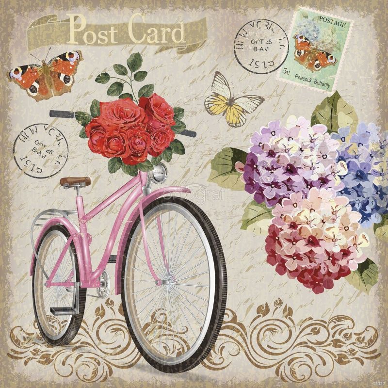 Фреска Нежный коллаж Art.33027