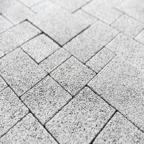 Тротуарная плитка STEINGOT Бавария Bianco Nero Верхний прокрас 60 мм